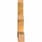 Ekena Millwork Alberta Rough Sawn Timber Gable Bracket, Western Red Cedar, 96"W x 44"H x 6"D x 6"F, 11/12 Pitch GBW096X44X0606ALB00RWR - alternate 2